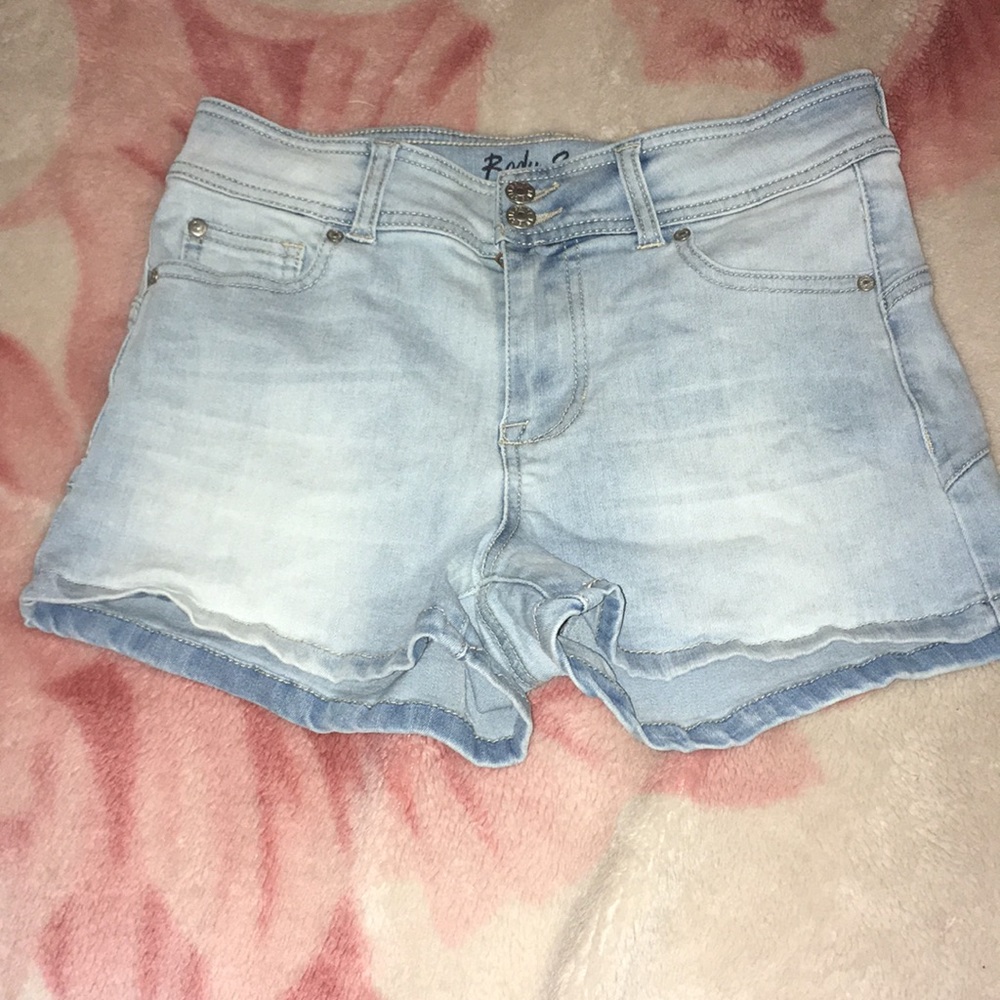 High waisted shorts